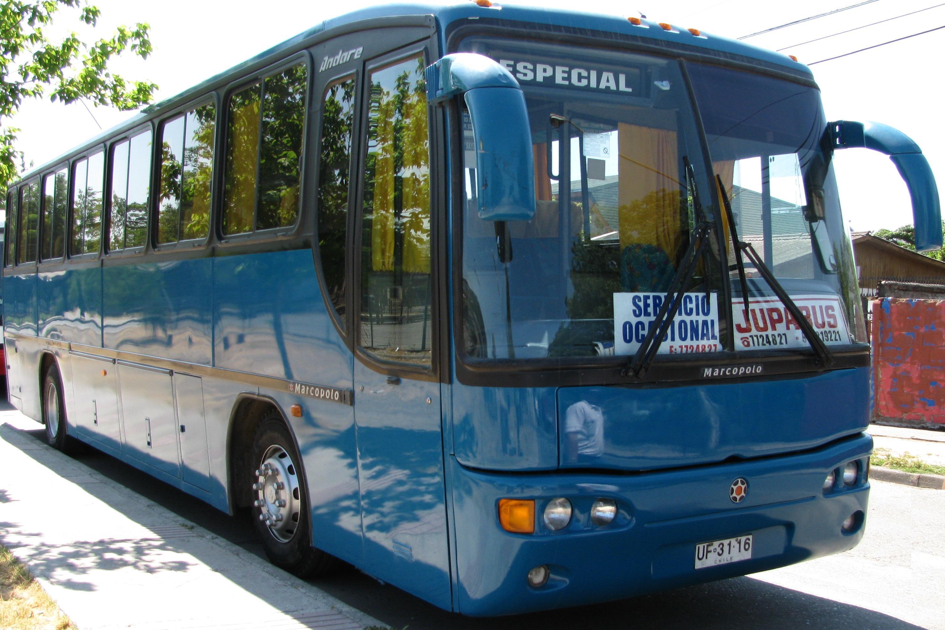 Www jupabus cl Tipo De Servicios Caracteristicas De Los Vehiculos